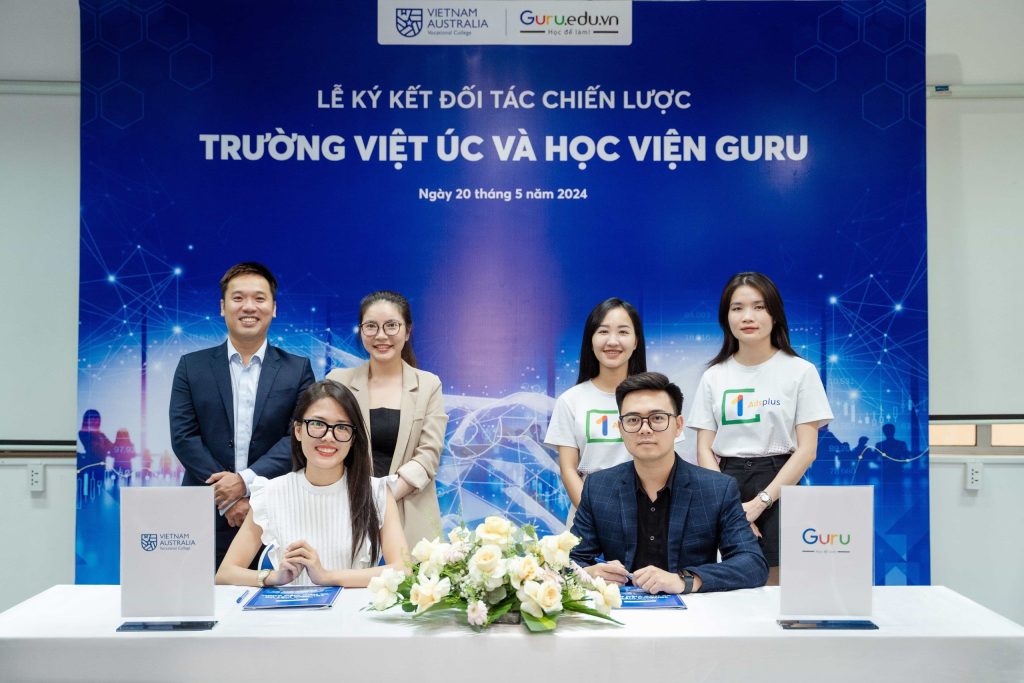 Hợp tác thương mại cùng phát triển giữa Guru và Trường nghề Việt Úc